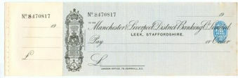 Picture of Manchester & Liverpool District Banking Co. Ltd., Leek, Staffs., 19(19)
