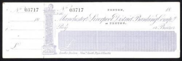 Picture of Manchester & Liverpool District Banking Co., Fenton, 18(74)
