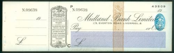 Picture of Midland Bank Ltd., 1/3, Everton Road, Liverpool, 19(40), type 3b