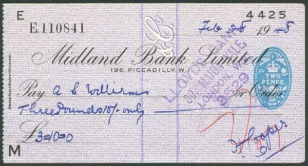 Picture of Midland Bank Ltd., 196, Piccadilly, 19(48), type 6