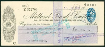 Picture of Midland Bank Ltd., 241, Beckenham Road, Beckenham, Kent, 19(62), type 4