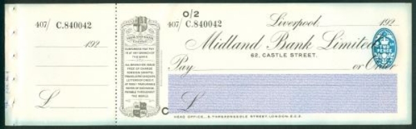 Picture of Midland Bank Ltd., 62, Castle Street, Liverpool, 192(4), type 2a
