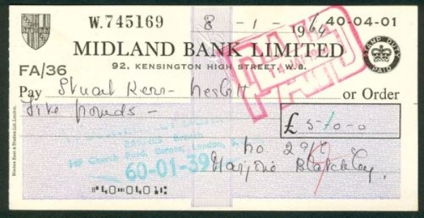 Picture of Midland Bank Ltd., 92, Kensington High Street, W.8., 19(66), type 10