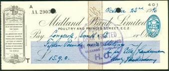 Picture of Midland Bank Ltd., Poultry and Princes Street, E.C.2., 19(40), type 3b