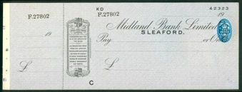 Picture of Midland Bank Ltd., Sleaford, 19(41), type 12