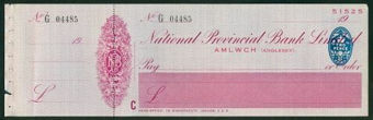 Picture of National Provincial Bank Ltd., Amlwch (Anglesey),  19(32), type 16d