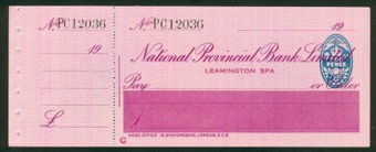 Picture of National Provincial Bank Ltd., Leamington Spa,  19(26), type 15