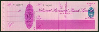 Picture of National Provincial Bank Ltd., Lichfield, 19(37), type 16d