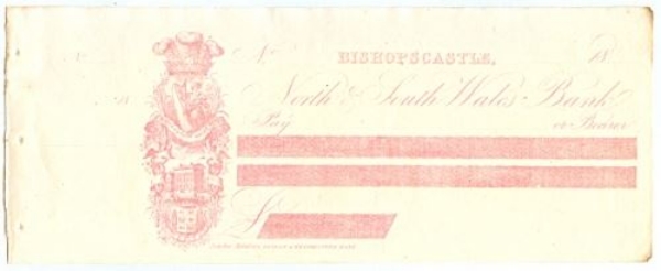 Picture of North & South Wales Bank, Bishop's Castle, c18(50)