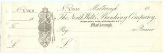 Picture of North Wilts Banking Co., Marlborough, Merrimans & Co., 18(73)