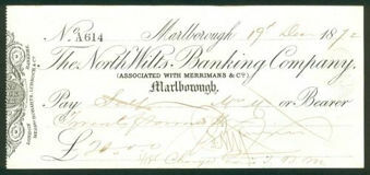 Picture of North Wilts Banking Company, Marlborough, 18(72), Merrimans & Co.