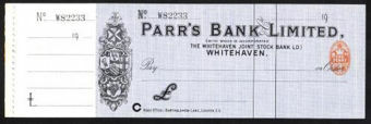 Picture of Parr's Bank Limited, Whitehaven, Whitehaven Joint Stock Bank, 19(11)