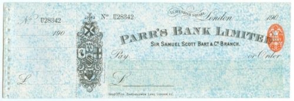 Picture of Parr's Bank Ltd., 1 Cavendish Square, London, Sir Samuel Scott Bart & Co., 190(1)