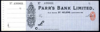 Picture of Parr's Bank Ltd., Old Bank, St Helens, Lancs., 19(13)