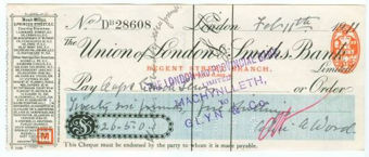 Picture of Union of London & Smiths Bank Ltd., Regent Street, London, 19(11)