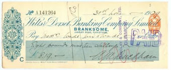 Picture of Wilts & Dorset Banking Co. Ltd., Branksome, 19(09)