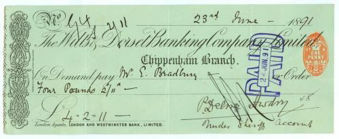 Picture of Wilts & Dorset Banking Co. Ltd., Chippenham, 18(91)