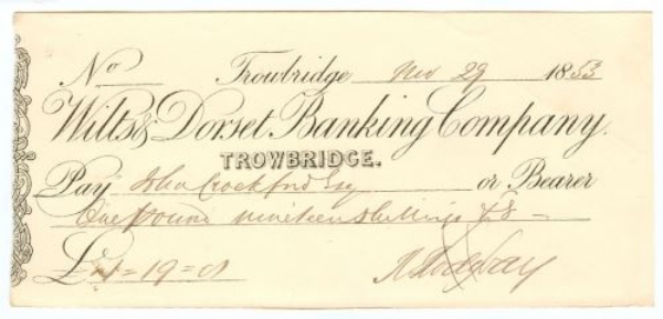 Picture of Wilts & Dorset Banking Co. Ltd., Trowbridge, 18(53)