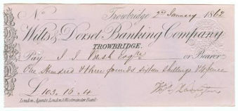 Picture of Wilts & Dorset Banking Co. Ltd., Trowbridge, 18(62)