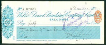 Picture of Wilts & Dorset Banking Company Ltd., Salcombe, 19(12)