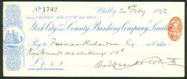 Picture of York City & County Banking Company Ltd., Whitby, 189(2)