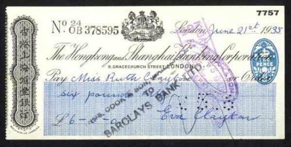 Picture of Hongkong and Shanghai Banking Corporation, London, 19(35)