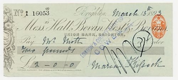 Picture of Hall, Bevan, West & Bevans, Brighton, 189(3)