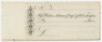 Picture of Messrs Hordern, Molineux & Co., Wolverhampton, c(1811)