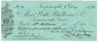 Picture of Messrs Watts, Whidbourne & Co., Teignmouth, 18(73)