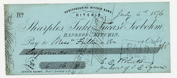 Picture of Sharples, Tuke, Lucas & Seebohm, Hitchin, 187(6)