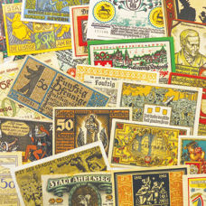 Picture of 50 Different Mixed Notgeld	- Uncirculated