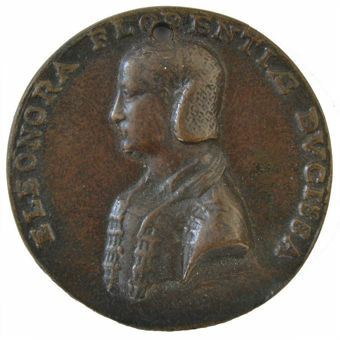 Picture of Italy, Duchess Elenora of Toledo - tribute cast in Florence c.1551