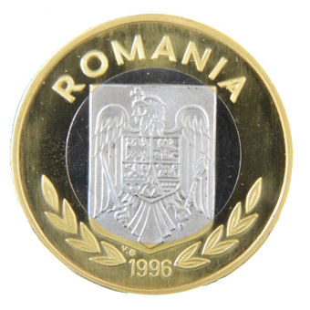 Picture of Romania, Tennis Bi-metallic