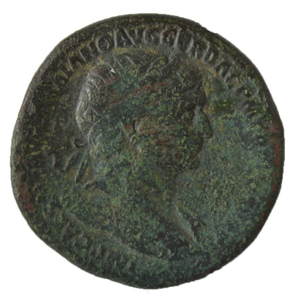 Picture of Trajan 98-117 A.D., Bronze Sestertius