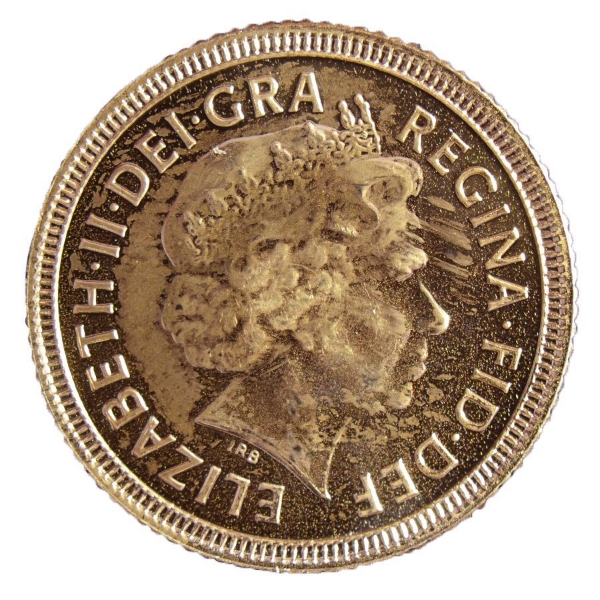 Picture of Elizabeth II, Half-Sovereign 2002 Uncirculated