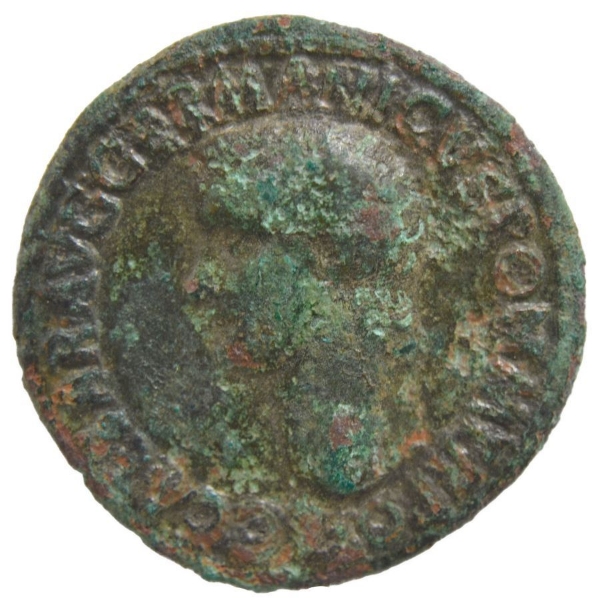 Picture of Caligula (37-41 A.D.), Bronze As. Near VF/GF