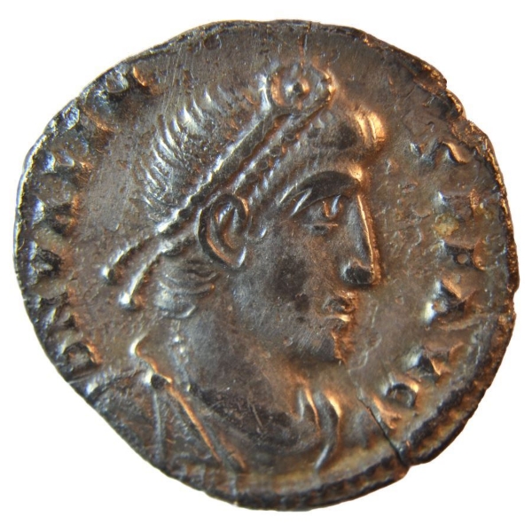 Picture of Valens (364-378 A.D.) Silver Siliqua. VF+