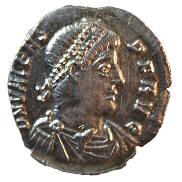 Picture of Valens (364-378 A.D.) Silver Siliqua. EF