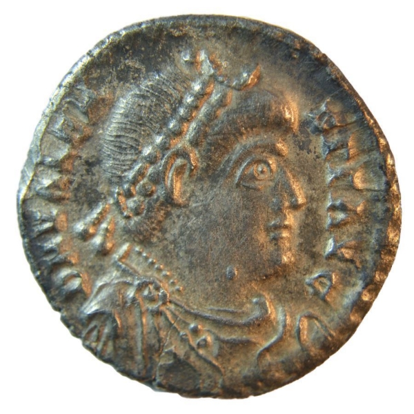 Picture of Valens (364-378 A.D.) Silver Siliqua. AEF