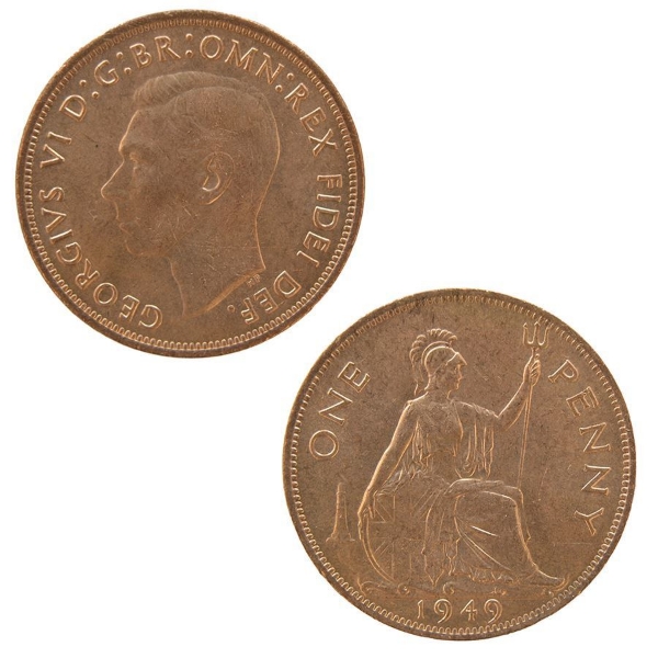 Picture of 1949, The Important 1949 Penny. Brilliant Uncirculated.