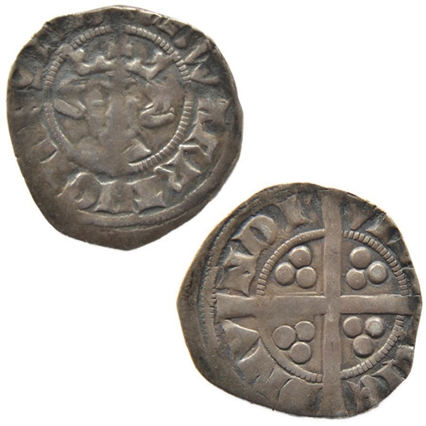 Picture of Edward II, Penny, Bury St. Edmunds. VF, Rare