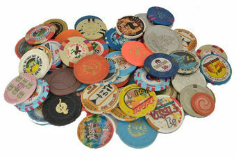 Picture of Collection of 107 Gambling Chips