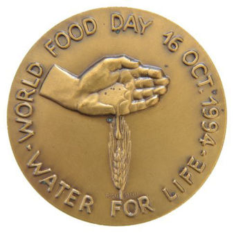 Picture of UN FAO Bronze Medal for World Food Day 1994