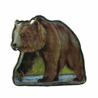 Picture of Somalia, Brown Bear $1.00 Animal Shaped