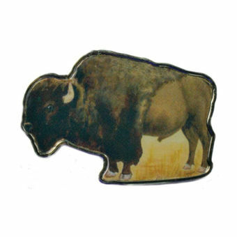 Picture of Somalia, Buffalo or Bison $1.00 Animal Shaped Coin