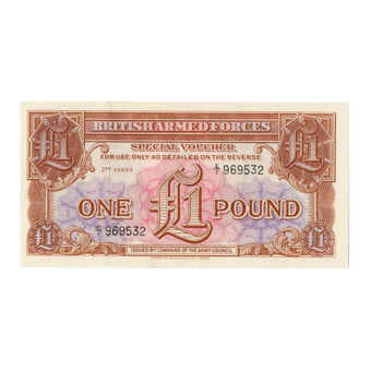 Picture of Set of 7 Different British Military Notes