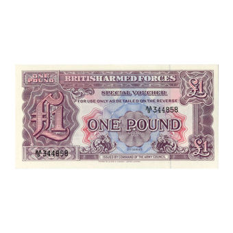 Picture of Set of 7 Different British Military Notes