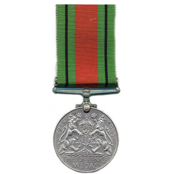 Picture of World War II Defence Medal
