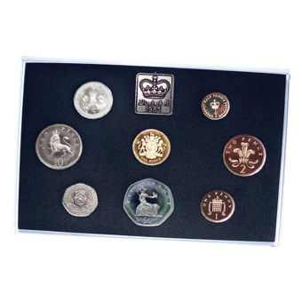 Picture of Elizabeth II, 1983 Round Pound Proof Set
