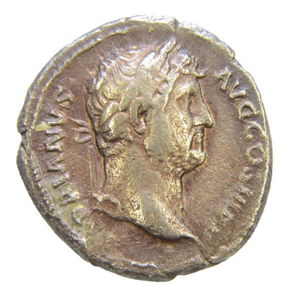 Picture of Hadrian, AR Denarius, Rev. FORTVNAE REDVCI